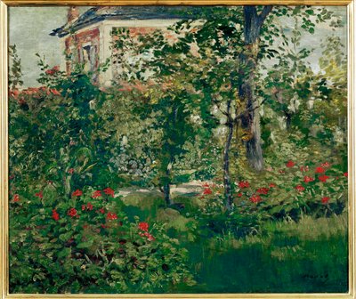 The Bellevue Garden by Edouard Manet