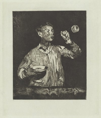 The Boy with Soap Bubbles by Édouard Manet