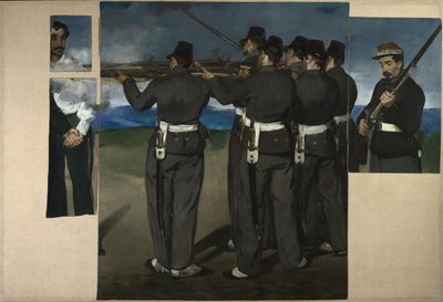 The Execution of Maximilian of Mexico by Édouard Manet