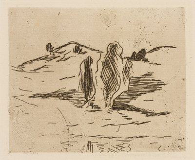 The High Valley, plate 3 from The River by Édouard Manet