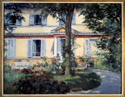 The House of Rueil by Édouard Manet