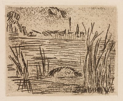 The River in the Plain, plate 4 from The River by Édouard Manet
