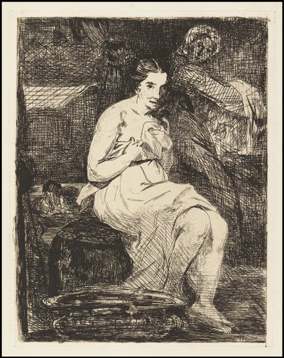 The Toilette by Édouard Manet