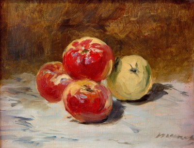 Four Apples by Édouard Manet