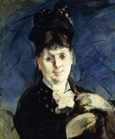Woman and an Umbrella by Édouard Manet