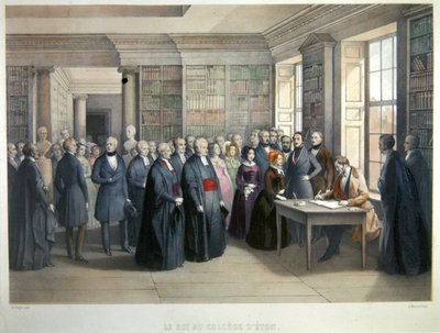 King Louis-Philippe Signing the Visitor
