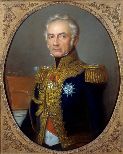 Portrait of Charles Tristan, Count of Montholon by Edouard Pingret