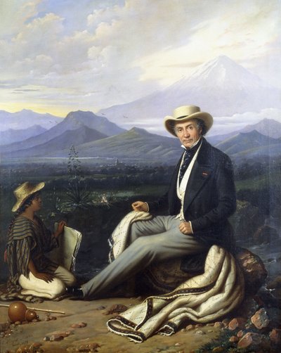 Self Portrait by Edouard Pingret