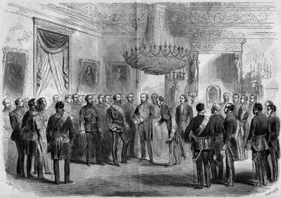 Marriage of Prince Napoleon and Princess Clotilde of Savoy by Edouard Riou
