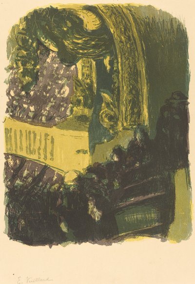 A Gallery in the Gymnasium by Edouard Vuillard