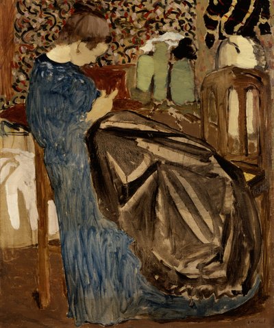 A Seamstress by Edouard Vuillard