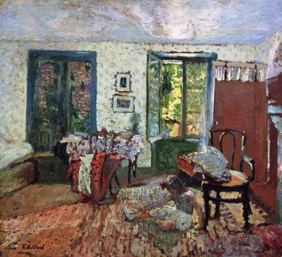 Annette in an Interior by Edouard Vuillard