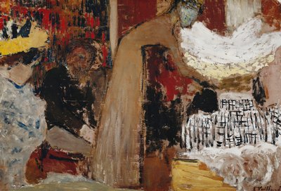 At the Performance, c.1895 by Edouard Vuillard