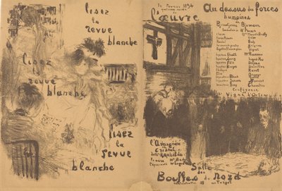 Above Human Strength; The Crystal Spider by Edouard Vuillard