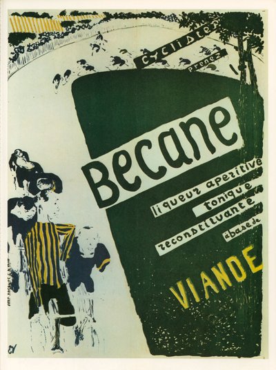 Edouard Vuillard: Becane - liqueur aperitive tonique by Edouard Vuillard