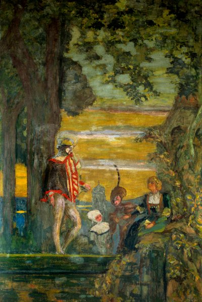 Griselidis, Illustration of the Tale by Charles Perrault by Edouard Vuillard
