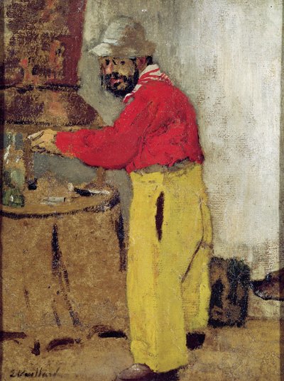 Henri de Toulouse-Lautrec at Villeneuve-sur-Yonne, 1898 by Edouard Vuillard