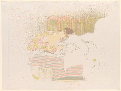 The Birth of Annette by Edouard Vuillard