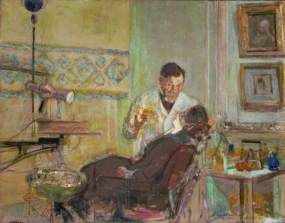 Doctor Georges Viau in His Dental Office by Edouard Vuillard