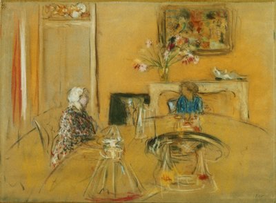 Lunch at Clayes Castle by Edouard Vuillard