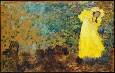 May Belfort on Stage by Edouard Vuillard