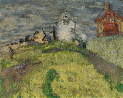 Mill at Saint-Jacut or Villas in the Country by Edouard Vuillard