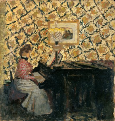 Misia at the Piano by Edouard Vuillard