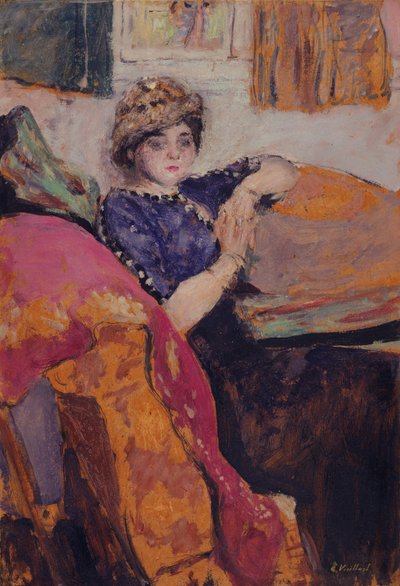 Mlle. Nathanson in the Artist