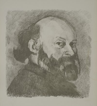 Portrait of Cézanne by Edouard Vuillard