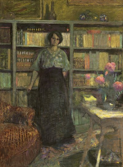 Portrait of Mademoiselle Jacqueline Fontaine by Edouard Vuillard