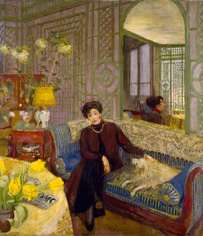 Portrait of Marcelle Aron, wife of Tristan Bernard by Edouard Vuillard
