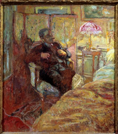Portrait of Romain Coolus by Edouard Vuillard