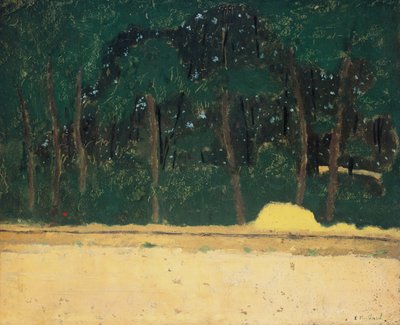 Route on the Edge of the Forest by Edouard Vuillard