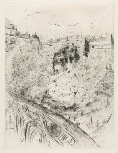 Square Vintimille by Edouard Vuillard
