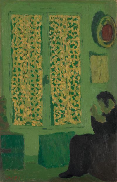 The Green Interior by Edouard Vuillard
