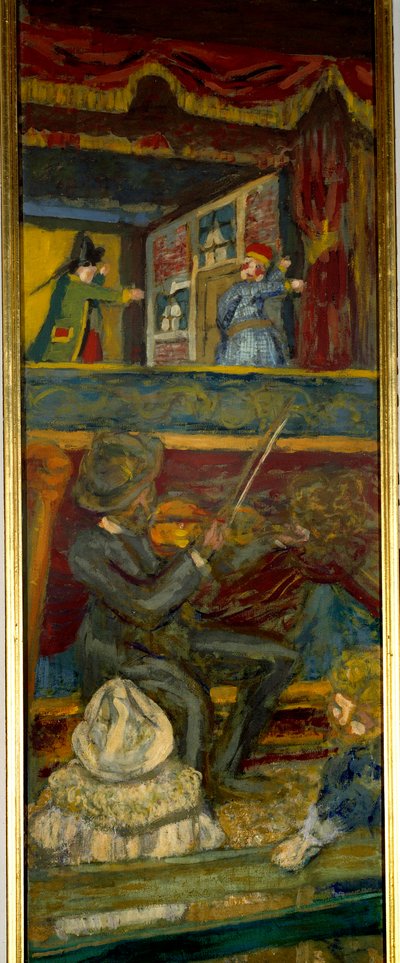 The Guignol Theatre (detail) by Edouard Vuillard