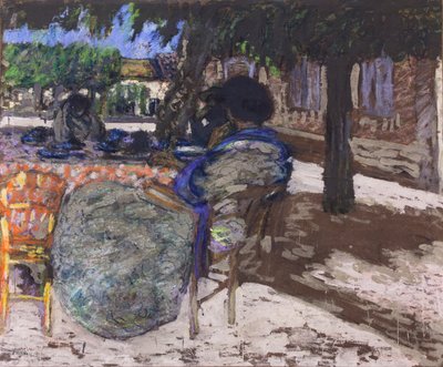 Under the Red Pavilion Trees, 1905-07 by Edouard Vuillard
