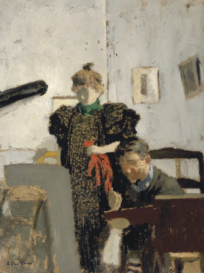 Vallotton and Natanson by Edouard Vuillard
