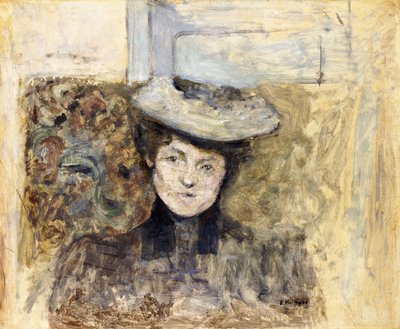 Woman with Netted Hat by Edouard Vuillard