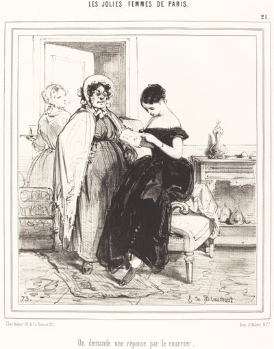 A Response is Requested by Mail by Edouard de Beaumont