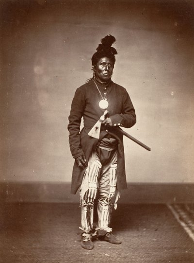 Ti ra wa hut Re sa ru Sky Chief, ca. 1867 by Edric L. Eaton.