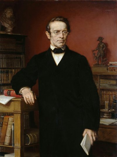 Portrait of Johann Gustav Droysen by Eduard Bendemann