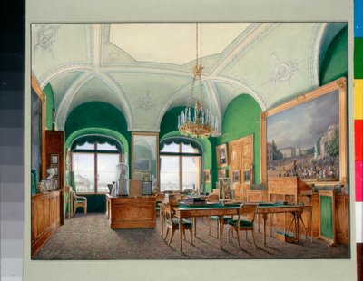 The Large Study of Emperor Nicholas I by Eduard Hau