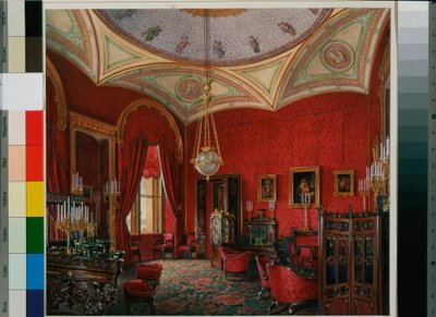 The Study of Empress Alexandra Fyodorovna by Eduard Hau