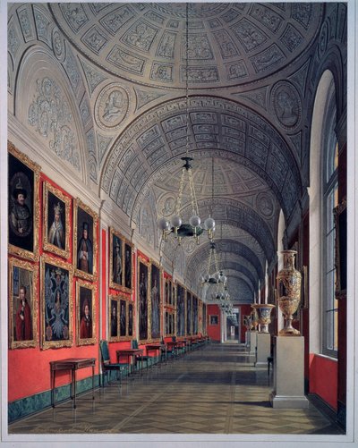 The New Ermitage, The Romanov Gallery, North Site by Eduard Hau