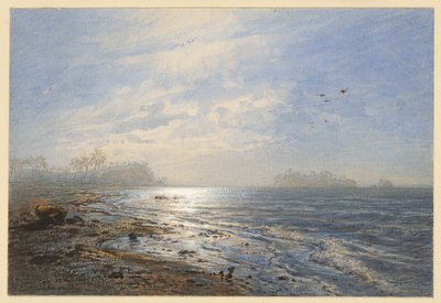 Coast of Burma by Eduard Hildebrandt