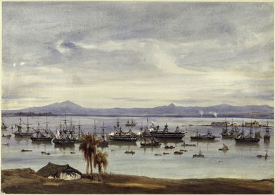 Panorama of Rio de Janeiro by Eduard Hildebrandt