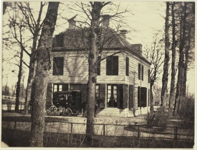View of a house in a park by Eduard Isaac Asser