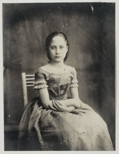 Portrait of a Girl by Eduard Isaac Asser