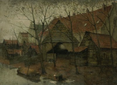 The Vinkenbuurt near Amsterdam by Eduard Karsen
